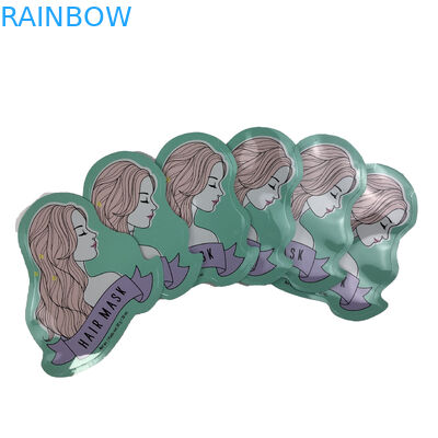 Woreczki o nieregularnym kształcie Płaska torba do pakowania cukierków Maska do włosów z nadrukiem cyfrowym Plastikowa torba