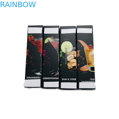 Ekologiczne pudełko papierowe Druk punktowy UV do pakowania perfum Niestandardowe projekty