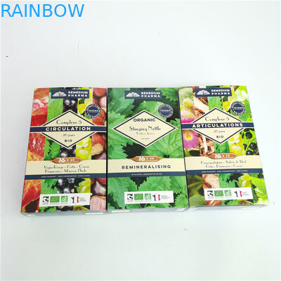 Kartonowe drukowanie offsetowe 500 gramów składane pudełko