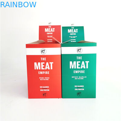 Druk offsetowy Tear Off Paper Box For Beef Biltong