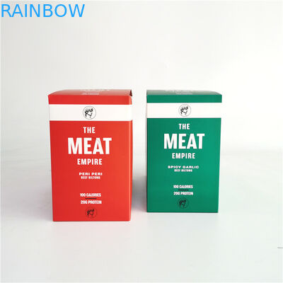 Druk offsetowy Tear Off Paper Box For Beef Biltong