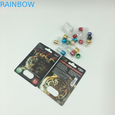 Opakowanie na kapsułki z mocą seksualną CMYK 350g 3D Blister