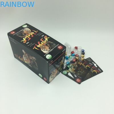 Opakowanie na kapsułki z mocą seksualną CMYK 350g 3D Blister