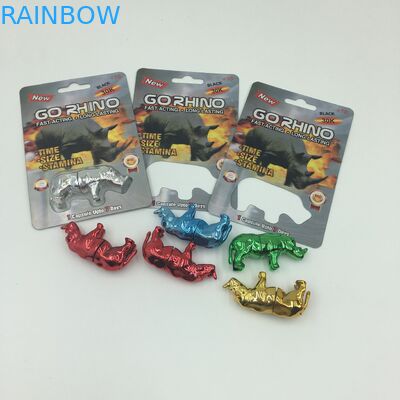 Rhino Herbal Capsule 350g Wklęsłodruk 3D Blister Cards