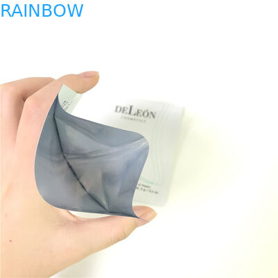 Płaska biała torba na maskę Indywidualna próbka kosmetyczna Mała saszetka na próbkę worek do pakowania kremu