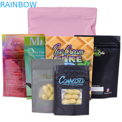 Zamek błyskawiczny z folii aluminiowej CMYK MOPP Zgrzewana torba z mylaru