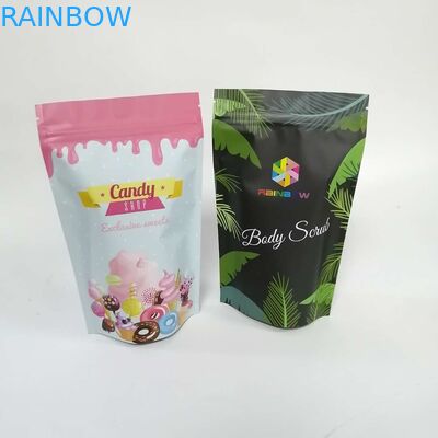 Wklęsłodruk wklęsły z folią do peelingu ciała Dostosowane torby papierowe 200mic