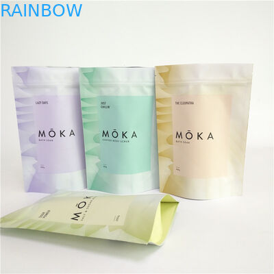 200G Worki z folii aluminiowej mylarowej 110 mikronów, wielokrotnego zamykania, CMYK