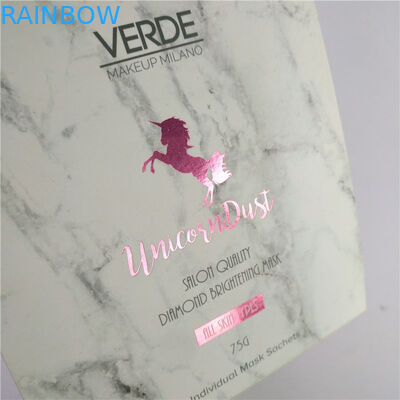 5ml 30ml Torba do pakowania maski do włosów Mini etui na krem ​​pod oczy Saszetka do pielęgnacji skóry Z papierowym pudełkiem ekspozycyjnym