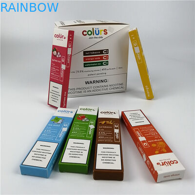 Vape Długopisy Cmyk Hologram Kartonowe pudełka Blistry Tłoczenie na gorąco