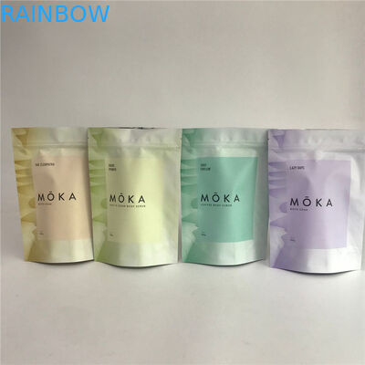 8 uncji niestandardowych nadruków stojących toreb z folii aluminiowej Sole do kąpieli Torby do pakowania