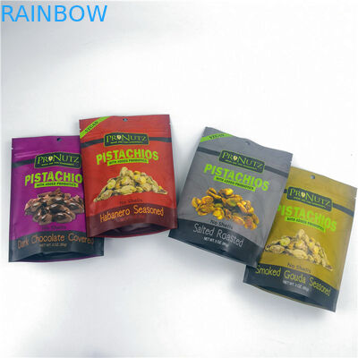 Niestandardowe logo laminowane zgrzewane worki próżniowe do pakowania orzechów