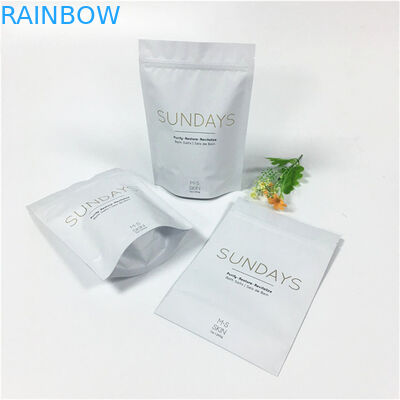 Wklęsłodruk w kolorze CMYK Plastikowa torebka na suwak na sole do kąpieli