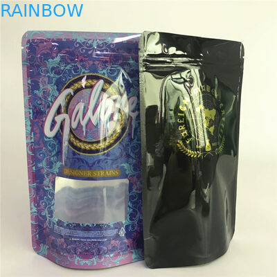 Wyczyść przednie torby mylarowe Druk wklęsły Plastikowe woreczki Opakowanie