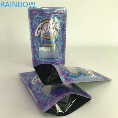 Wyczyść przednie torby mylarowe Druk wklęsły Plastikowe woreczki Opakowanie