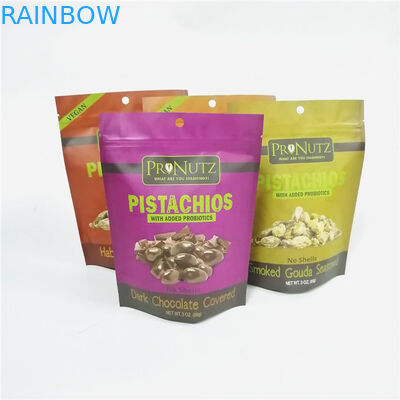 Wykończenie matowe, nadające się do recyklingu torby MOPP VMPET Stand Up Ziplock