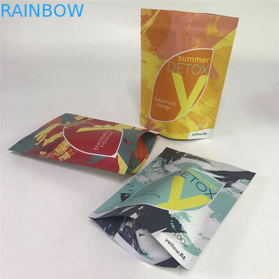 Ponownie zamykane, błyszczące, stojące torby MOPP VMPET Mylar z powierzchnią