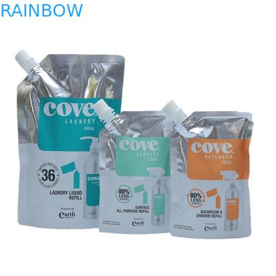 Płynny środek dezynfekujący Stand Up Doypack Stojące woreczki Szampon z detergentem w etui do prania