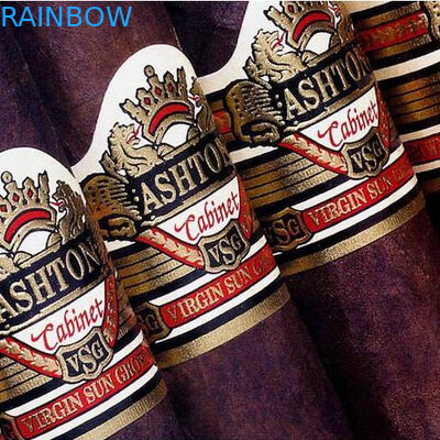 Etykiety termokurczliwe tłoczone w kolorze CMYK 70mic Gold