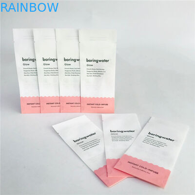 Ponownie zamykane wklęsłodruk PLA Biodegradowalne torby papierowe Kraft