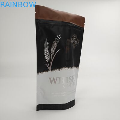Niestandardowa laminowana folia aluminiowa Stand Up Cena fabryczna Folia aluminiowa Torby do pakowania herbaty Torby do pakowania kawy z niestandardowymi