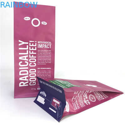 Folia aluminiowa VMPET Worki z fałdą boczną bez BPA 400 ml Z zaworem