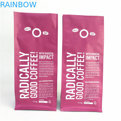 Folia aluminiowa VMPET Worki z fałdą boczną bez BPA 400 ml Z zaworem