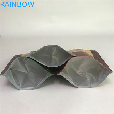 Próbki druku cyfrowego Dostępne matowe torby z folii aluminiowej Dostosowane torby do pakowania kawy