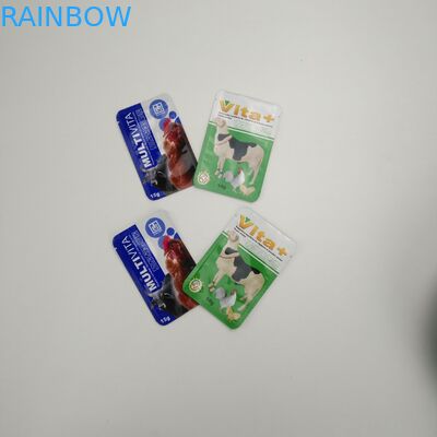 niestandardowe drukowane wielokrotnego użytku plastikowe mylarowe karmienie kurczaków torby do pakowania żywności do pakowania próżniowego dla krów