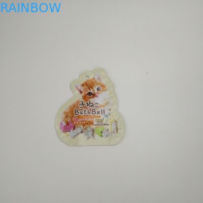 niestandardowa plastikowa torba do pakowania karmy dla zwierząt domowych woreczek do pakowania przekąsek dla kotów dla psa z niestandardowym logo