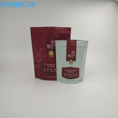 Stand Up Zipper Matt Food Grade Packing Coffee Bag Biodegradowalne opakowanie Torby na kawę z niestandardowym logo