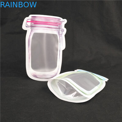 Logo o specjalnym kształcie Logo Food Grade Juice Milk Jelly Liquid Stand up Bottle Shape Saszetki