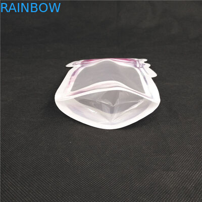 Logo o specjalnym kształcie Logo Food Grade Juice Milk Jelly Liquid Stand up Bottle Shape Saszetki