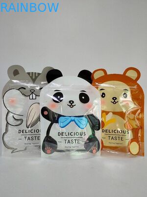 Błyszczące torby do pakowania w stojaki Dostosowane torby o specjalnym kształcie