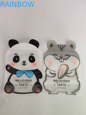 Błyszczące torby do pakowania w stojaki Dostosowane torby o specjalnym kształcie