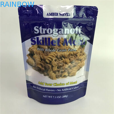 Gorąca sprzedaż Błyszczące torby do pakowania w stojaki z folią MylarPlastic torby do pakowania przekąsek