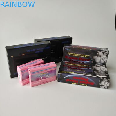 Niestandardowe logo Recycled kosmetyczne soczewki kontaktowe Opakowanie papierowe pudełko Błyszczące pigułki rzęsy prostokątny makijaż papier pakowy B