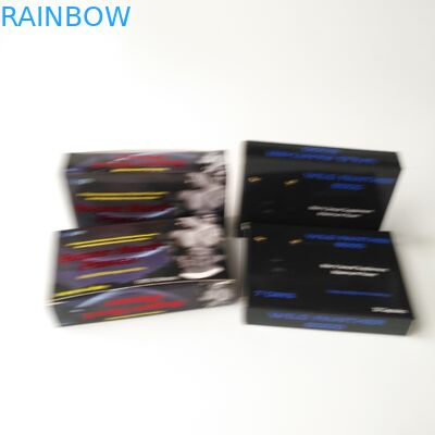 Niestandardowe logo Recycled kosmetyczne soczewki kontaktowe Opakowanie papierowe pudełko Błyszczące pigułki rzęsy prostokątny makijaż papier pakowy B