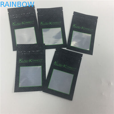 Nadruk UV KUSH PE Zapobiega otwieraniu przez dzieci worków na tytoń z okienkiem