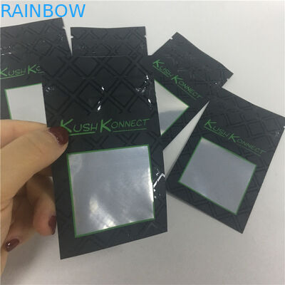 Nadruk UV KUSH PE Zapobiega otwieraniu przez dzieci worków na tytoń z okienkiem