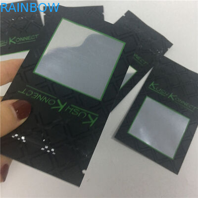 Nadruk UV KUSH PE Zapobiega otwieraniu przez dzieci worków na tytoń z okienkiem