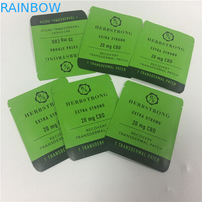 Niestandardowe drukowanie Resealable Mylar Zip Lock Stand up Pouch Weed CBD Cookies Packaging Bags