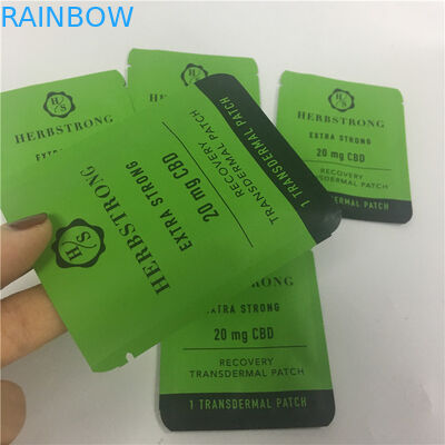 Niestandardowe drukowanie Resealable Mylar Zip Lock Stand up Pouch Weed CBD Cookies Packaging Bags