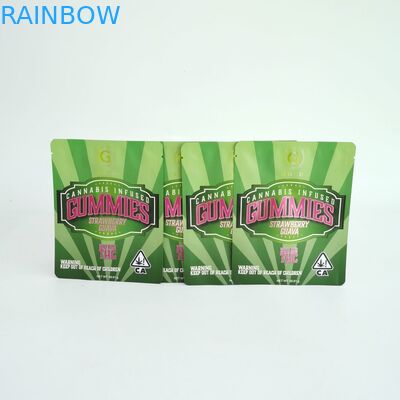 Niestandardowe zaakceptowane błyszczące torby do pakowania z folii aluminiowej Ponownie zamykane torby do pakowania z mylaru