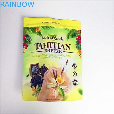 Niestandardowe akceptowane torby do pakowania przekąsek z woreczkiem z folii aluminiowej na zamek błyskawiczny