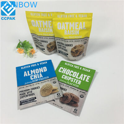 Worki do pakowania żywności z zamkiem błyskawicznym i zamykane na zamek na orzechy suche owoce