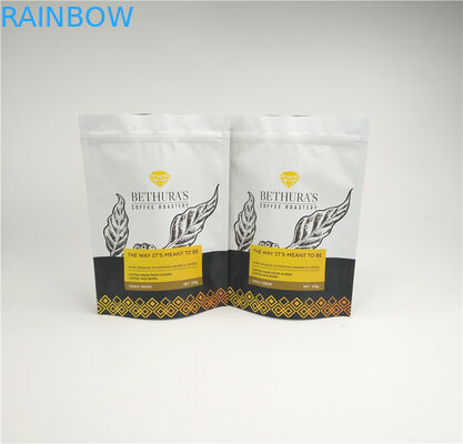 140mic MOPP Mylarowa torba wielokrotnego użytku z bocznym klinem na ziarna kawy