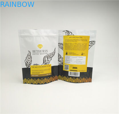 140mic MOPP Mylarowa torba wielokrotnego użytku z bocznym klinem na ziarna kawy