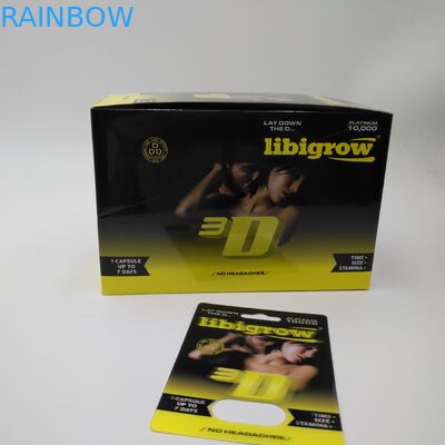 Niestandardowe pudełka papierowe Magnum do pakowania kapsułek w pigułki