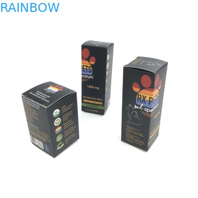 Niestandardowa błyszcząca folia o grubości 400g Biała tektura na leki Spary Butelki z biżuterią Opakowanie kartonowe